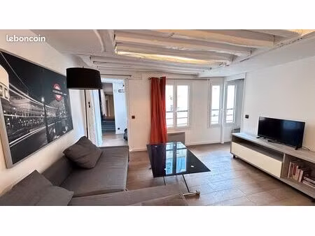 a louer 2 pièces lumineux de 41 m² au cœur du marais – 4e arrondissement