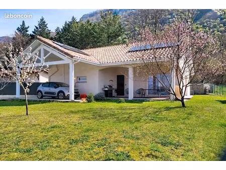 ? maison de plain-pied 2018 – vue exceptionnelle – terrain 1 155 m² – dpe a■à cognin-les-g