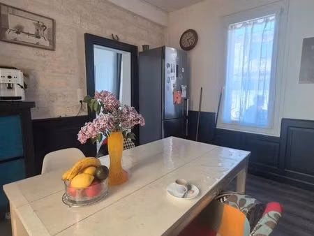 en direct particulier/investisseur locatif maison de maître rénovée 2026  84m² avec jardin