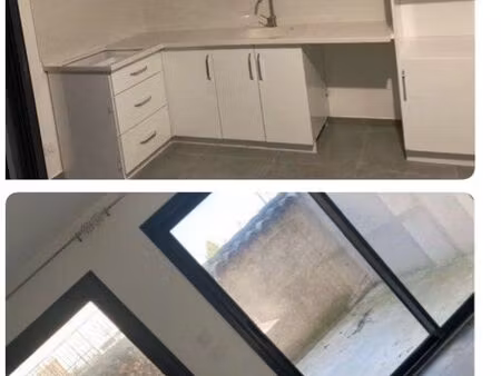 maison avec clim et grand balcon. libre
