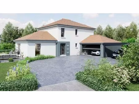 terrain avec maison neuve à vendre