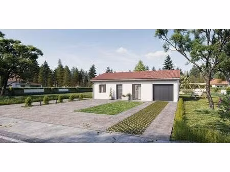 terrain avec maison neuve à vendre