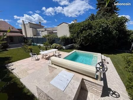maison de ville bourgoin jallieu avec jardin et piscine