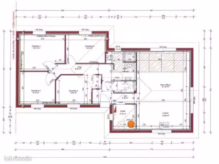 maison 5 pièces 101 m²