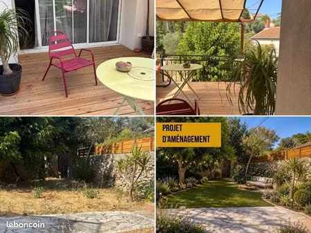 authentique maison vigneronne rénovée avec jardin et dépendance
