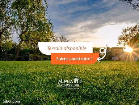 terrain 677 m² leognan