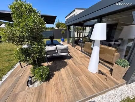 maison contemporaine- 100m2 + 20m2 véranda la gouesnière