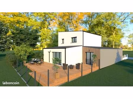 projet de construction d'une maison 128 m² avec terrain à langan (35)