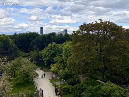appartement 2 pièces – 35 m² – paris 15e – vue parc georges brassens
