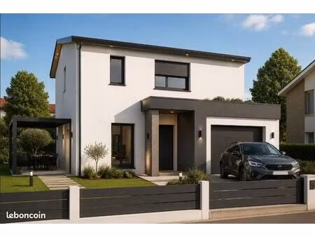 maison neuve 4 pièces sur un terrain de 350m2 au calme