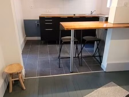 agréable t2 cour privative proche parc hôtel ville