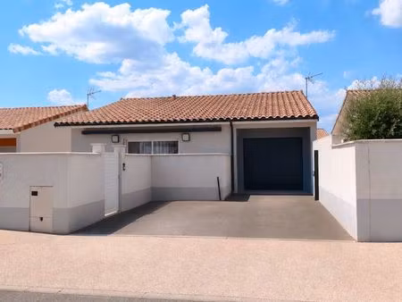 maison plain-pied 97 m² – 3 chambres - garage – piscine – bassan