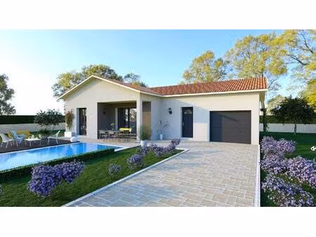 terrain avec maison neuve à vendre