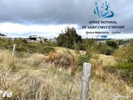 terrain 1707 m² fournels