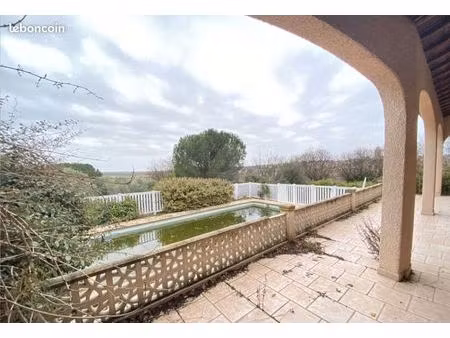 terrain 2000m2 viabiliser avec piscine et baptiste 250 m² à démolir ou à rénover