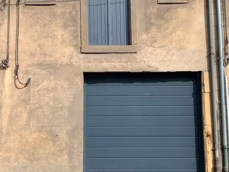 ◊ 1 grand garage 65 m² / local artisanal  commercial / dépôt / box / hall stockage à hayan