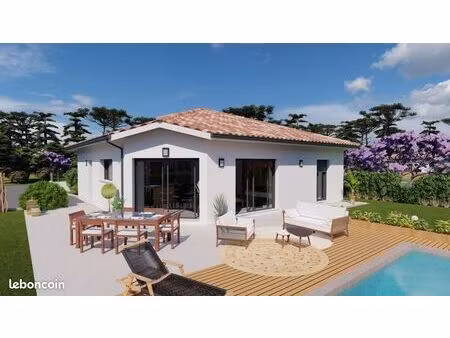 projet de construction d'une maison 80 m² avec terrain à labenne (40)