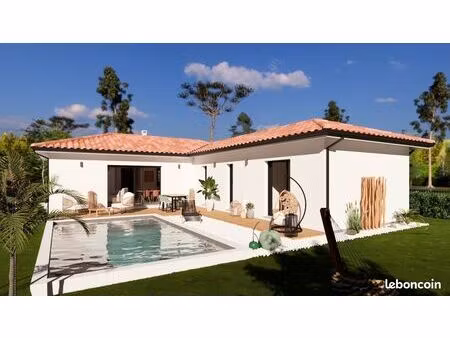 projet de construction d'une maison 104 m² avec terrain à orx (40)