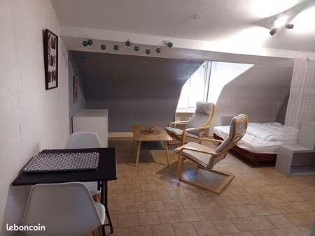 location studio meublé et équipé-quartier blois vienne disponible immédiatement