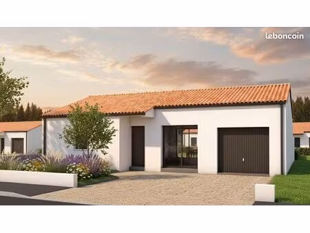 projet de construction d'une maison 71 m² avec terrain à cholet (49)