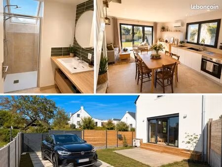 maison récente 2023 – 2 chambres – climatisation – jardin cloturé exposé sud – 9 min de gu