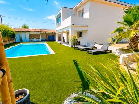 villa 170m² à autignac – 4 ch  piscine  garage 3 voitures