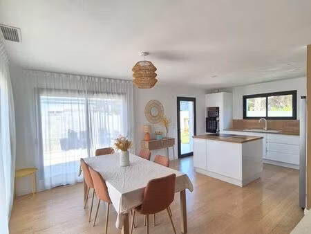 villa contemporaine de plain-pied 2024 – 103 m² – 3 chambres + bureau – garage – terrain p