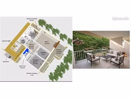 grand t3 de plus de 71 m² lumineux rénové – menuiseries neuves – proche commodités
