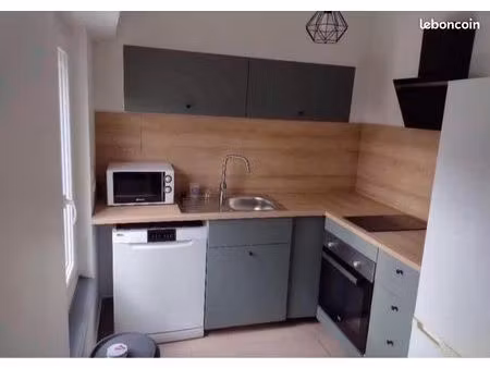 t2 meublé avec terrasse et parking