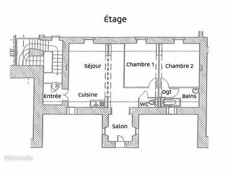 appartement b3 au château