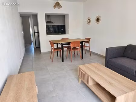 appartement meublé de 38m² entièrement rénové -pont de cheruy