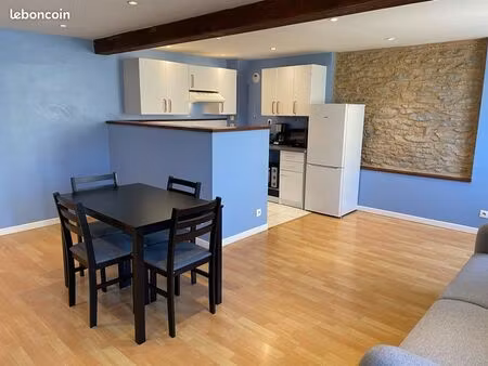 location appartement t3 meublé centre montalieu