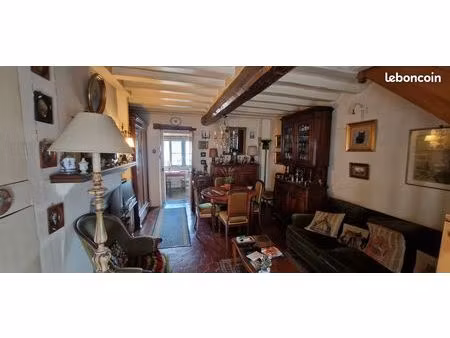 viager occupé maison de ville à saintines - bouquet unique sans rente