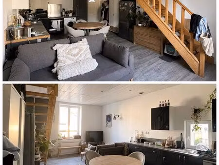 appartement duplex t3 48 m² + garage 25 m² – voiron – 790 /mois