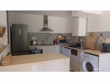 t2 meublé en rez de jardin