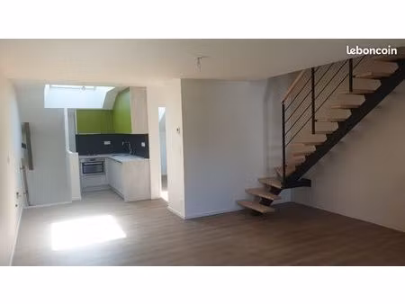 appartement t2 neuf 62 m² - centre romille