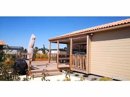 chalet /maison avec clim 3chambres piscine dans un prl cine