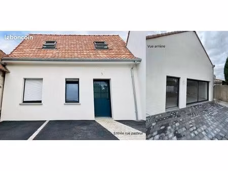 maison location widehem - 2 places de parking - jardin