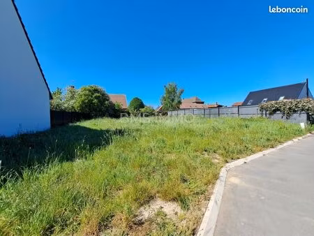 terrain 413 m² mons en pevele