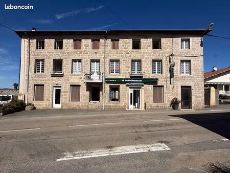 immeuble en pierre 286m2 st maurice en gourgois