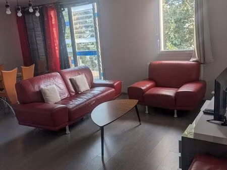 appartement t4  3 chambres  85 m2 meublé  équipé