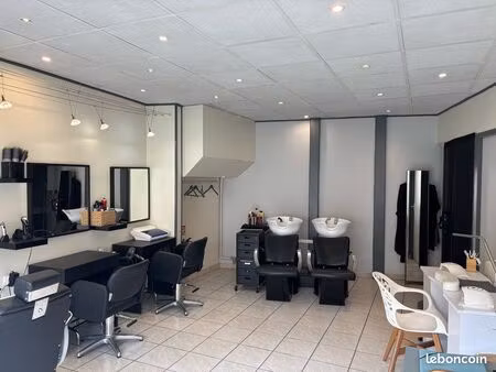 fonds de commerce  salon de coiffure mixte  barbier  onglerie  barrière de paris  minimes 