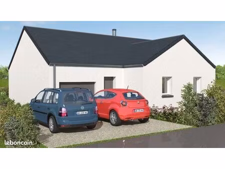 maison 91.32 m² avec terrain à lavau-sur-loire (44)