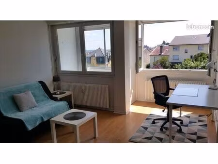 meublé 30 m2 avec loggia +parking +cave +local à velo proche fac et iut : idéal étudiant