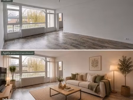 urgent : appartement 1 chambre - balcon - parking - cave - 90 000