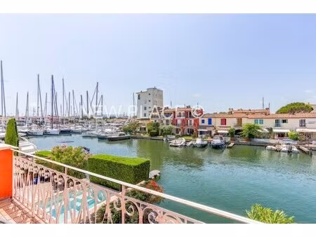 port grimaud - exclusivite - belle maison 2 chambres avec amarrage 12m