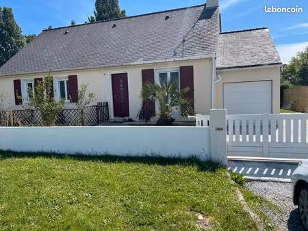 maison plain-pied 91m2 la trinité surzur (morbihan)