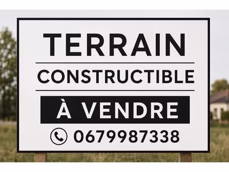 terrain constructible sur la commune de ladoix serrigny