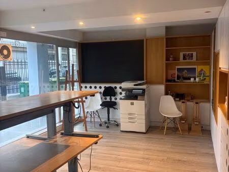local professionnel de 77m2 à paris 13eme