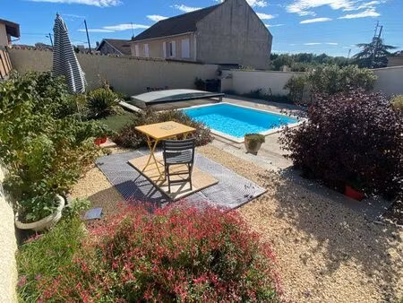 maison mitoyenne au calme de chazelles sur lyon